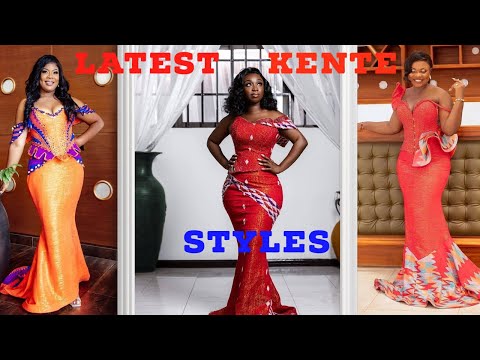 Latest Traditional Kente Styles 2021|African Fashion |Classy Ghana Hot Engagement Dresses For Ladies