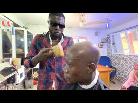 THE ANGRY BARBER  ( EPISODE 1) ? ? ? ? ? ? ? ? ? ? ? ? ? OFFICIAL LEILA, YELLOW MAN AND ABANA ? ? ?